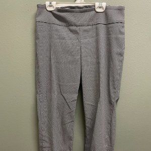 Up! Black & White Polka Gingham Pants